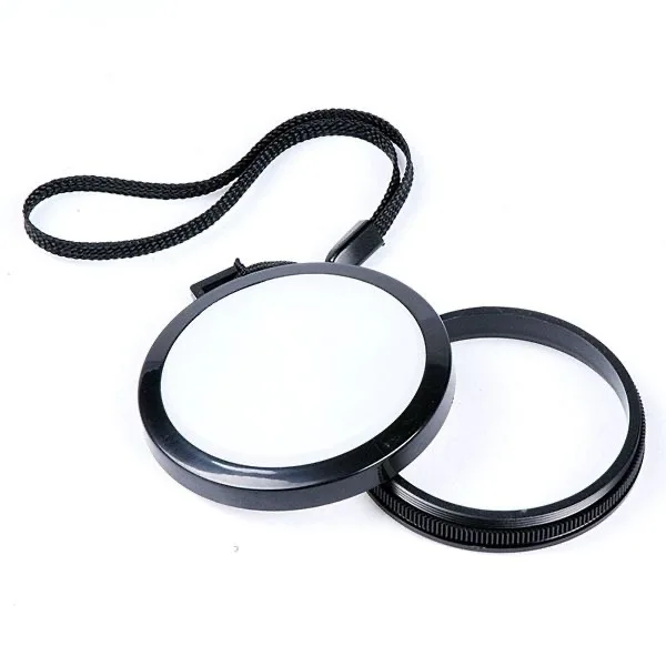 mennon WB White Balance lens Cap 49/52/55/58/62/67/72/77/82mm Universal Plastic for  Canon Nikon Sony Fujifilm cameras