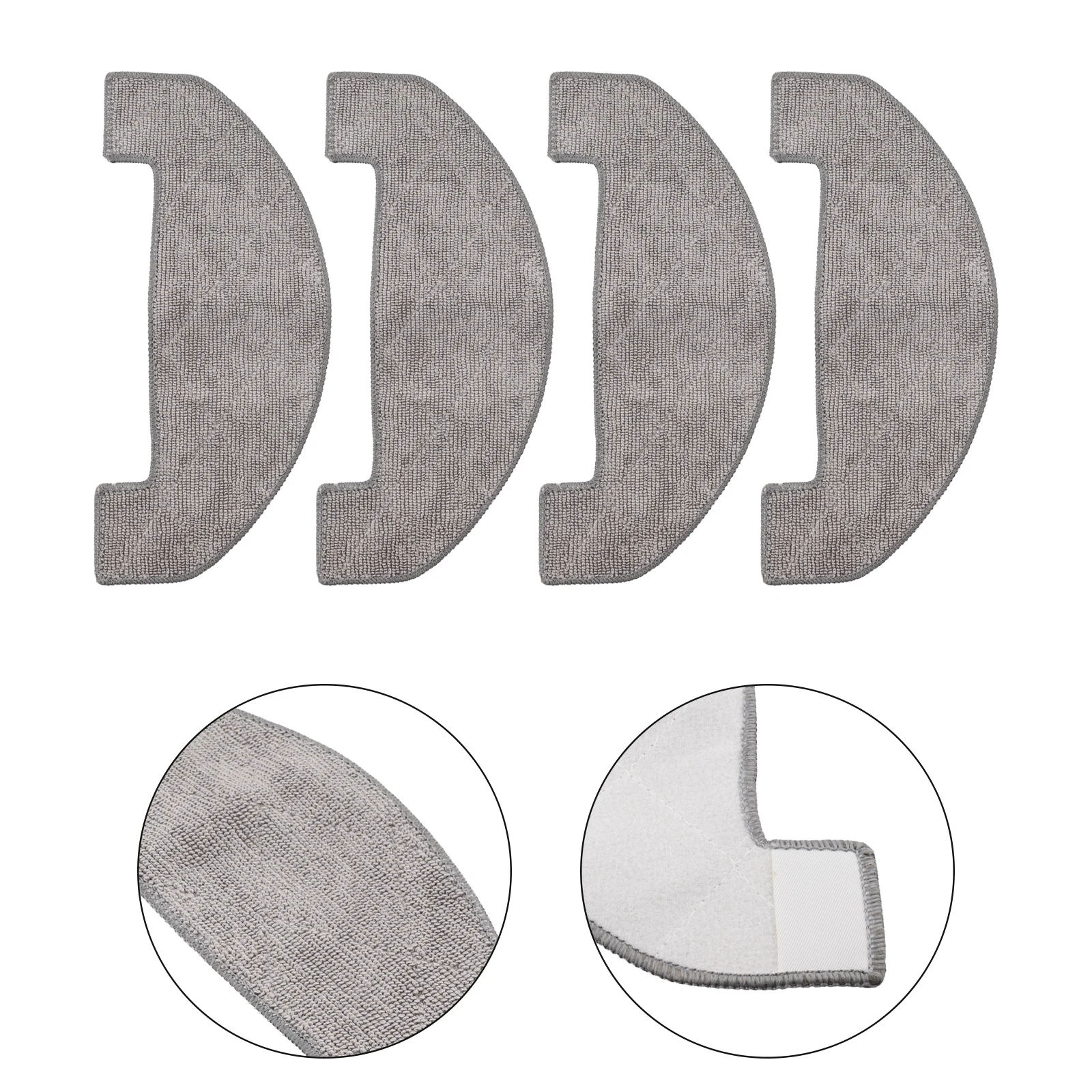 

Microfiber Mop Cloth Mop Cloth Kit Hygienic Cleaning Easy Installation Microfiber Mop Cloth For Floors Kit Machine As Shown