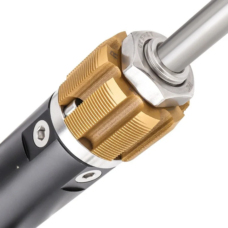 Mountain road folding bicycle frame five-way tap central axis thread repair
