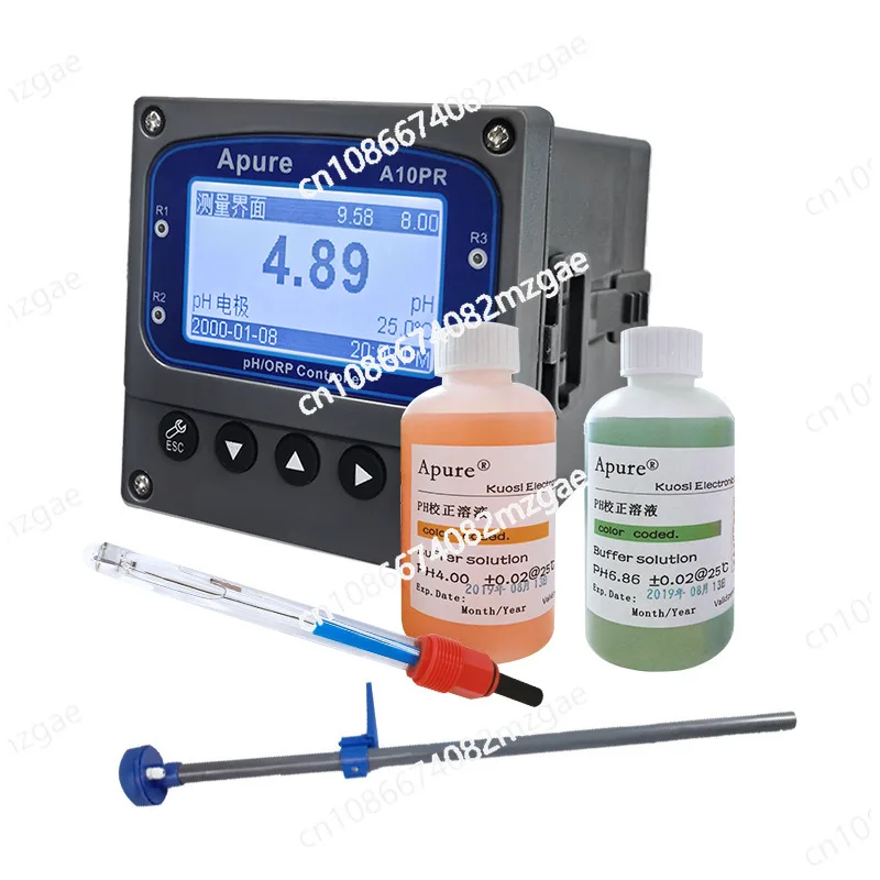 

Online PH/ORP Controller A10PR-SA1-CCEP Industrial Acidity Meter pH Meter Water Quality Analyzer