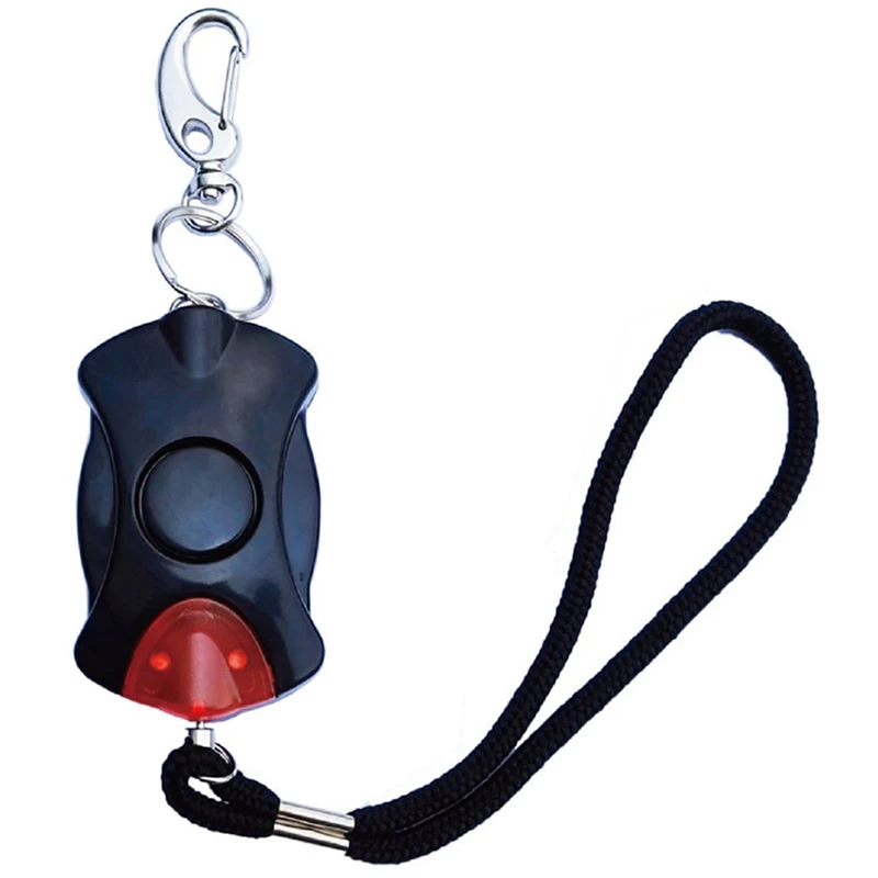 LLavero de alarma de seguridad Personal portátil, práctica, sirena de seguridad de autodefensa de emergencia para niña mayor, estudiante, 125dB