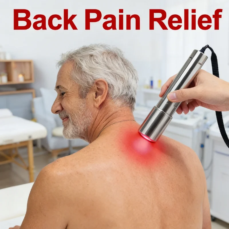 Medical Grade Cold Laser Therapy Device, LLLT Physiotherapy for Human Pet Pain Relief Muscle Recovery Joint Care