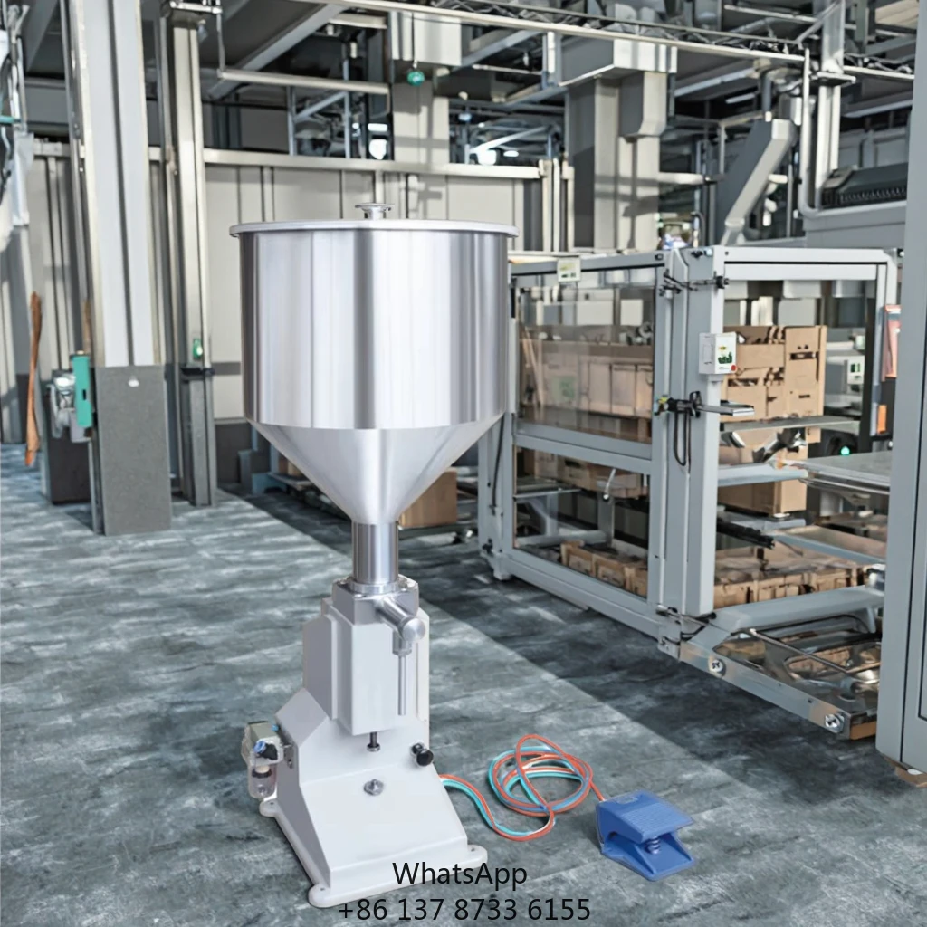 

Low Dose High Precision Filling Machine Foot Operated Filling Machine For Cream And Liquid Dual Use