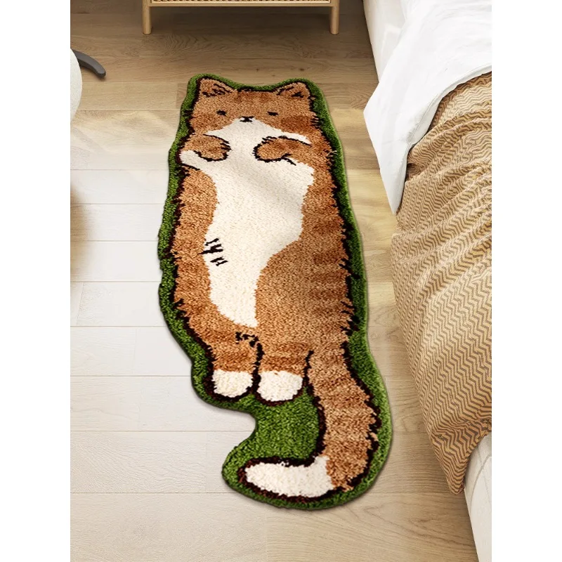 

Wind cat profiled plush, bedroom carpet living room