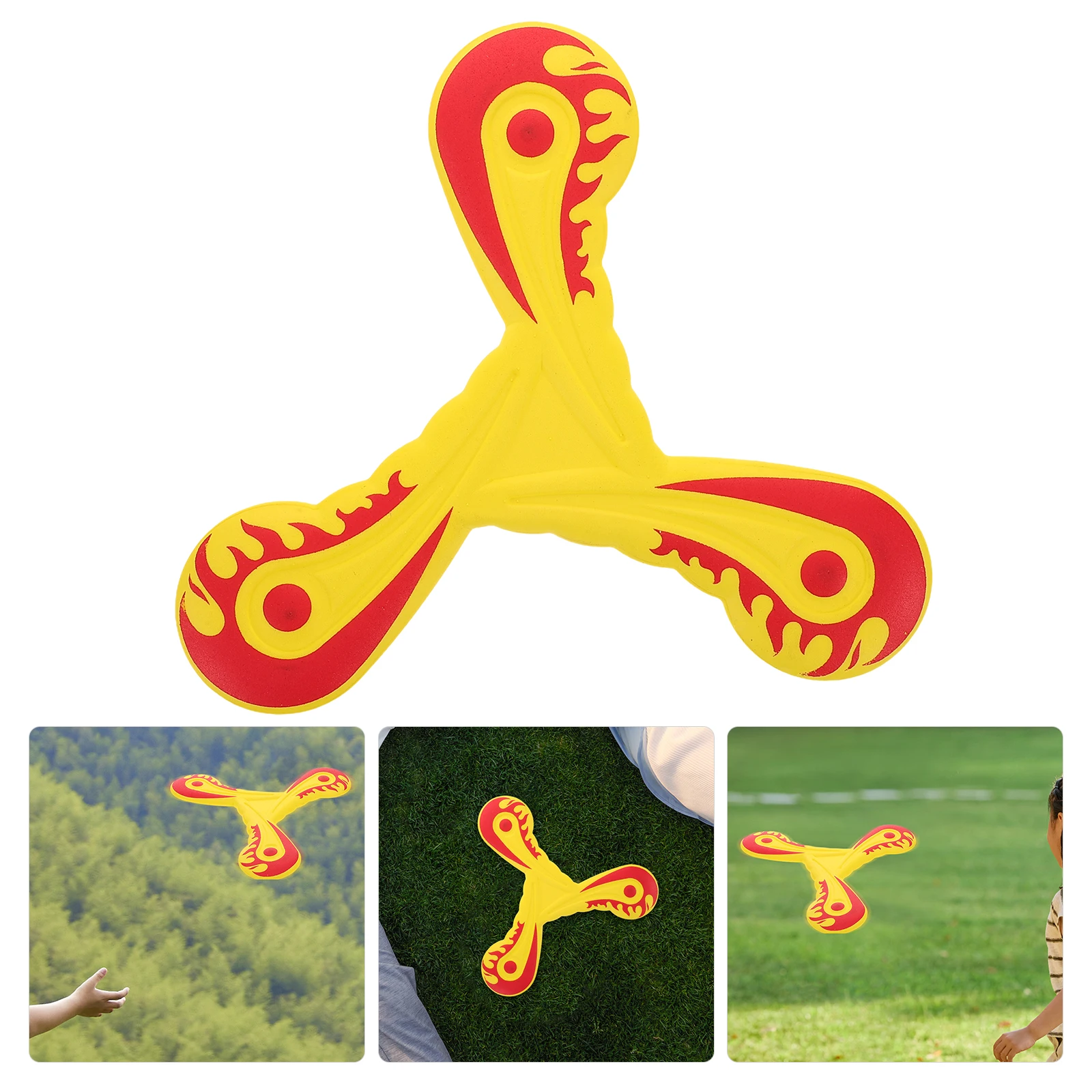 Buitenboemerang Speelgoed Strandwerpspellen Gooien Achtertuin Schijfaccessoires Leuke sportgunst