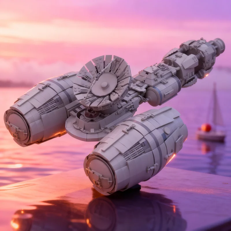 

3491pcs MOC Star Battle UCS Rebel Tanker Ship Model Building Blocks Architecture Christmas Gifts Idea Toy Education Brick