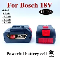 18V 12000mah New Replacement Battery for Bosch Backup Battery 12Ah Spare Parts Portable BAT609, 18V Lithium-Ion Battery 18650