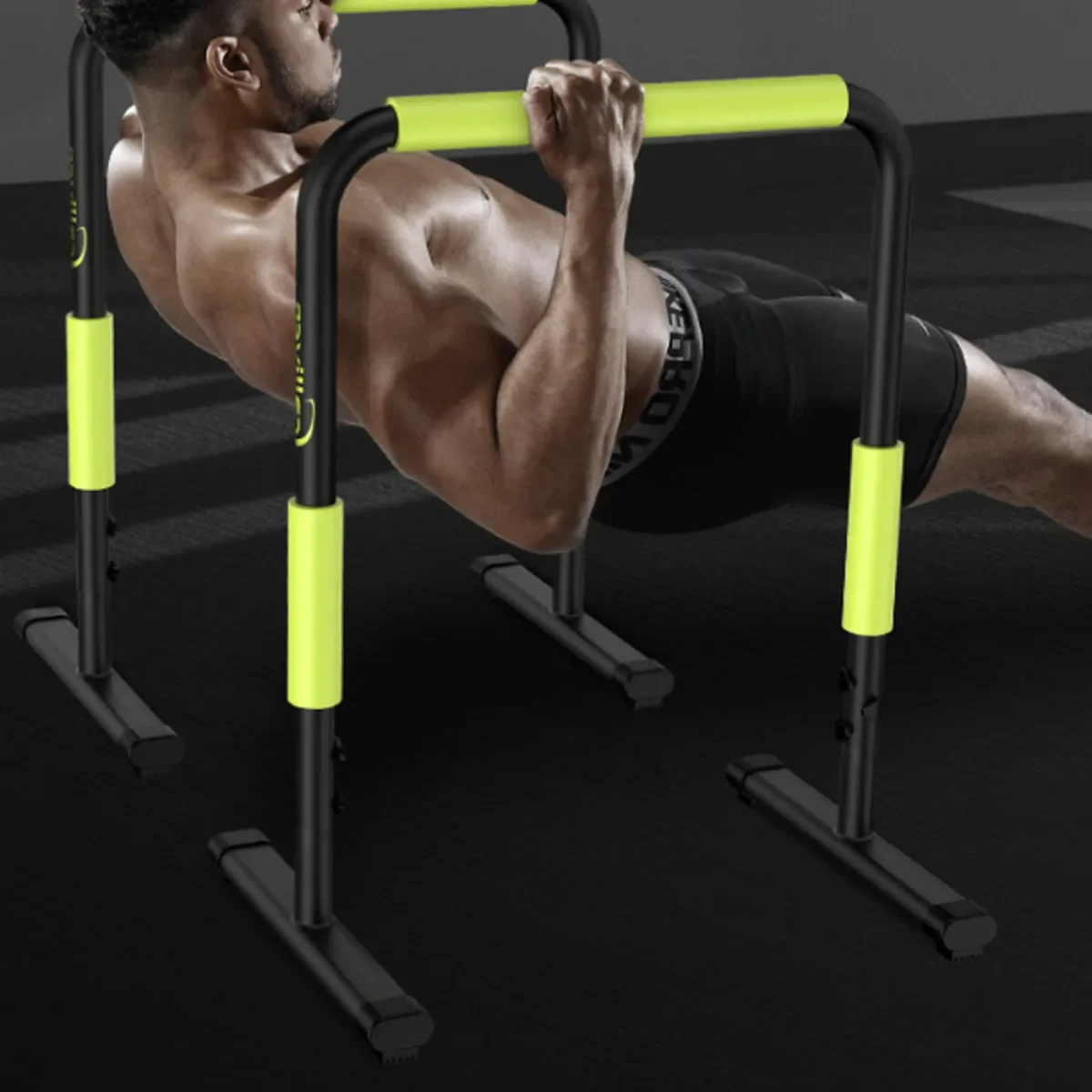 Fitness Equipment Parallel Horizontal Bars Adjustable Pull Up Bar Stand Push-up Upper Body Exerciser Muscle Strength Training