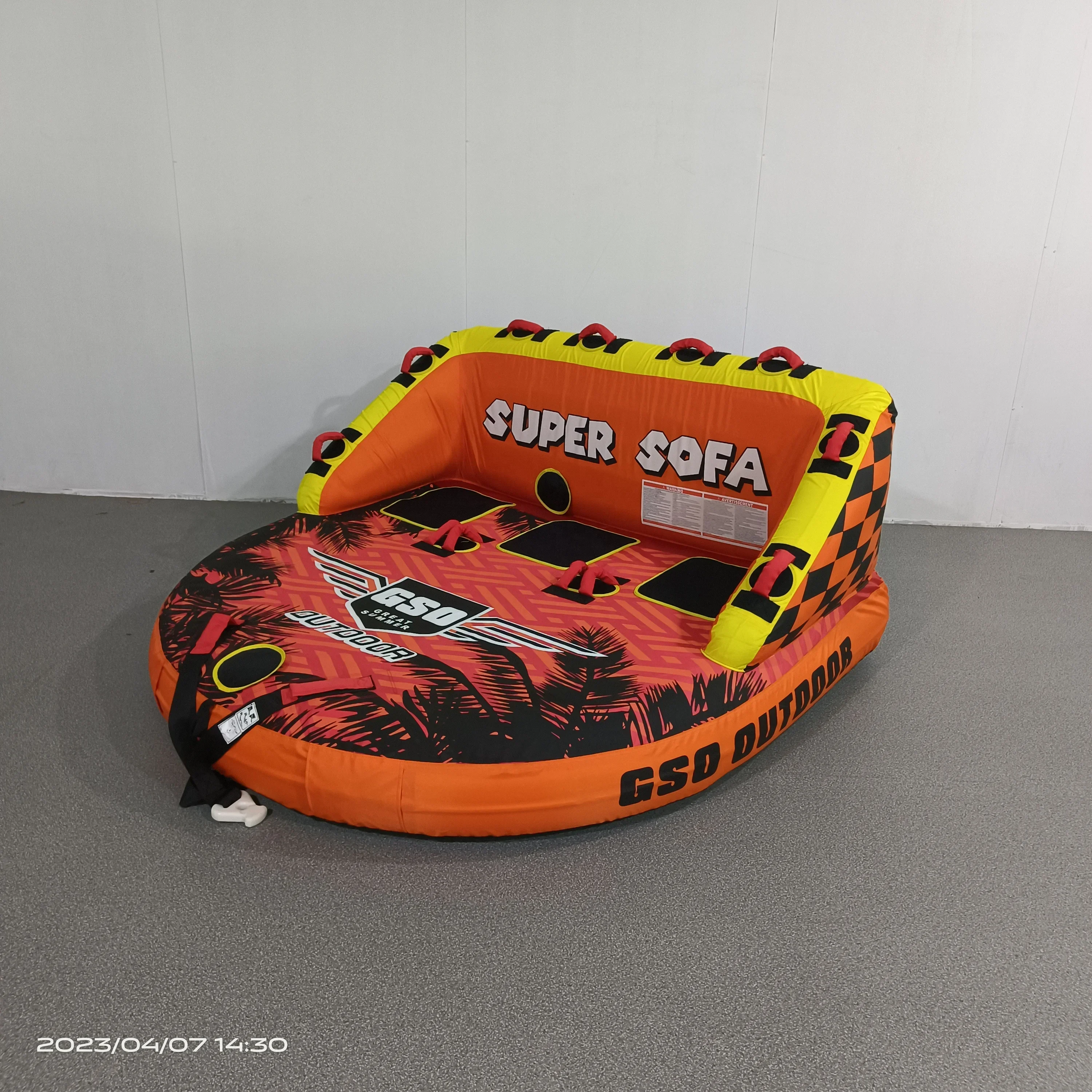 Newly Upgraded Water Sports Recreation Inflatable Traction Tube