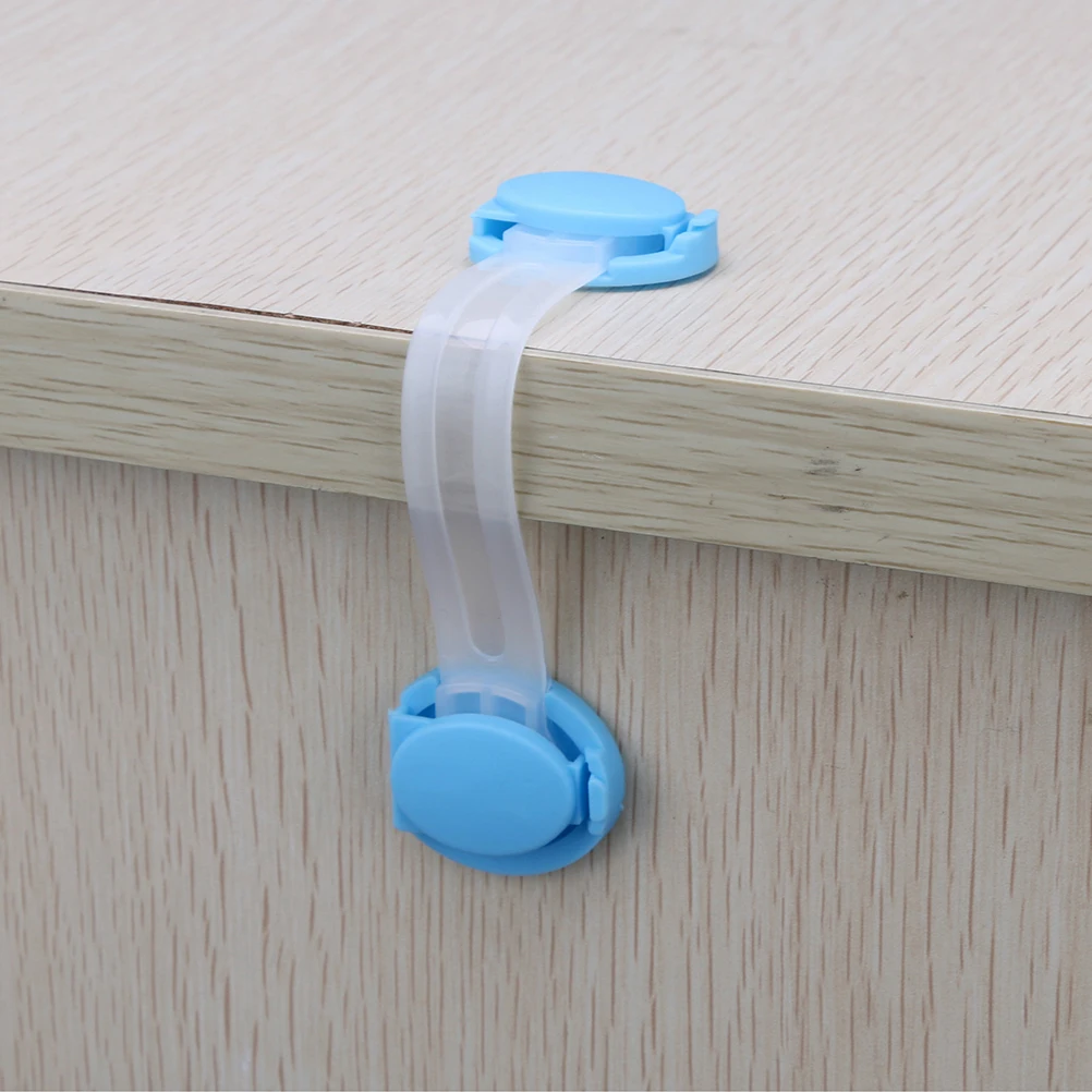 

10Pcs Baby Safety Locks Multipurpose Protective Cabinet Cupboard Drawer Guard PVC Material Easy Install No Tools Needed