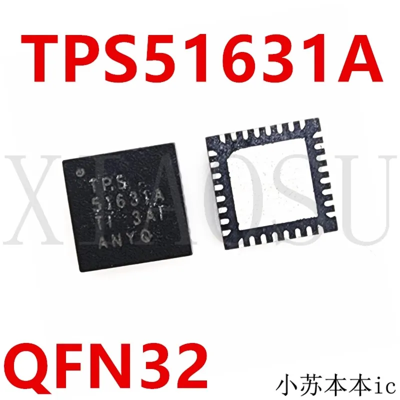 (5-10PCS)100% New TPS51631A 51631 TPS51631RSMR TPS51631 QFN Chipset