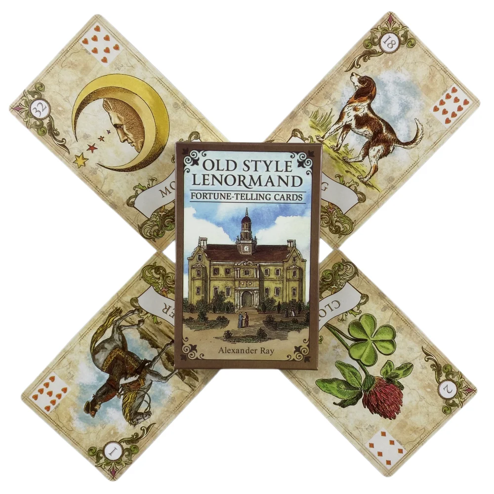 Oracle Cards Old Style Lenormand Oracle Card Tarot Card Party Prophecy Divination Board Game