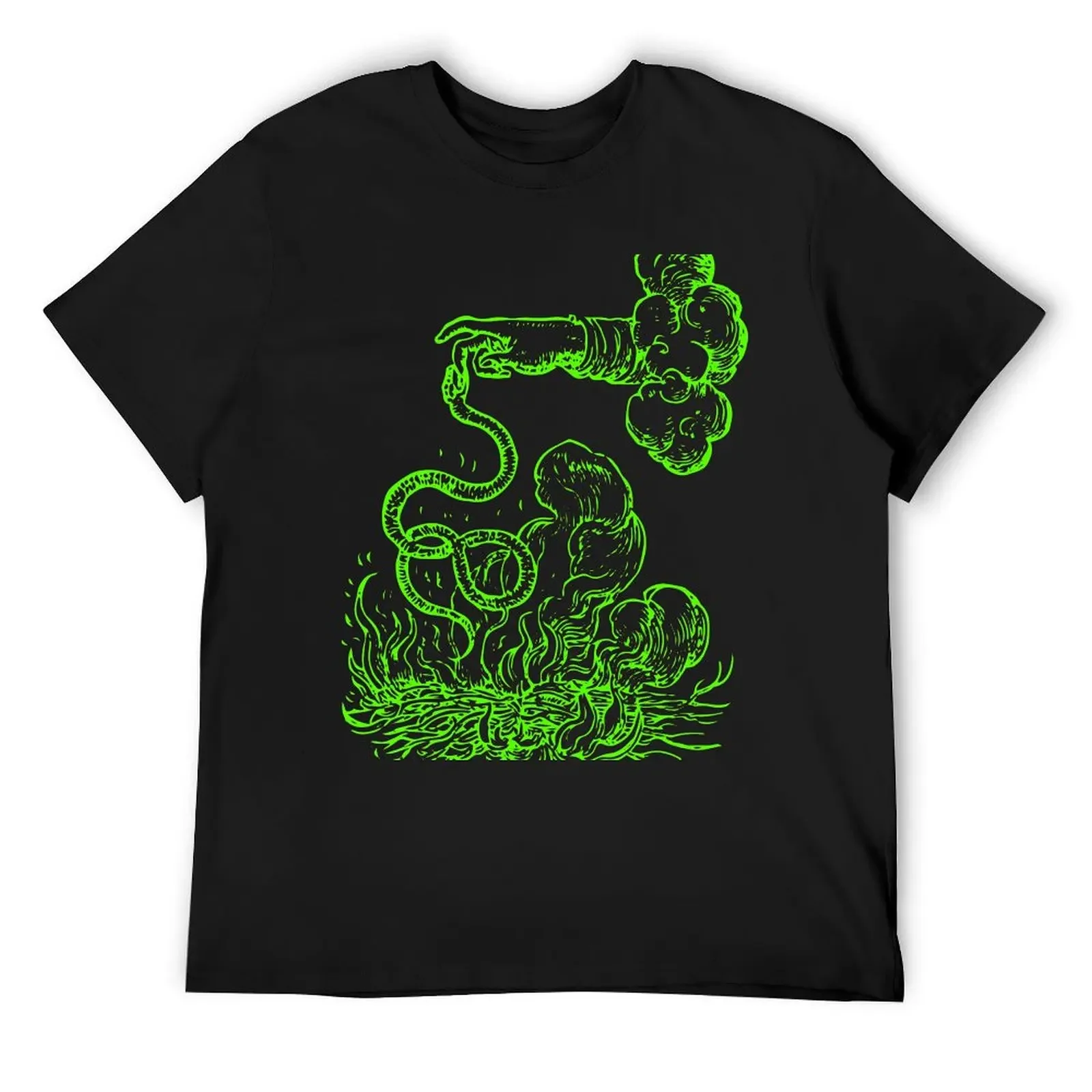 Copy of The Snake (GREEN) - Devises Héro?ques T-Shirt new edition quick-drying blue archive man t shirt clothes for men