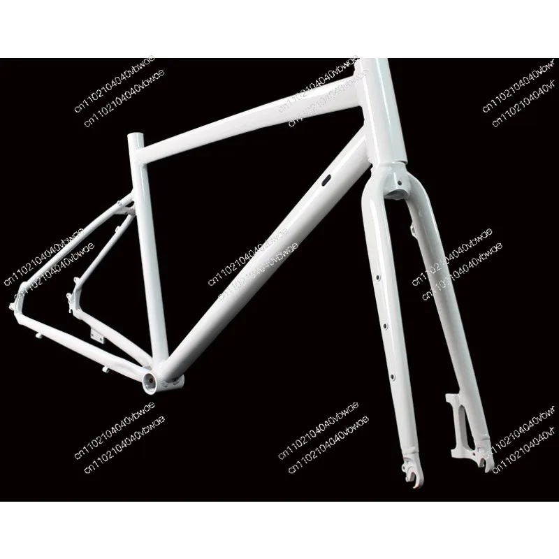 Road car frame All-terrain flat handle Aluminum frame fork for internal wiring of road car