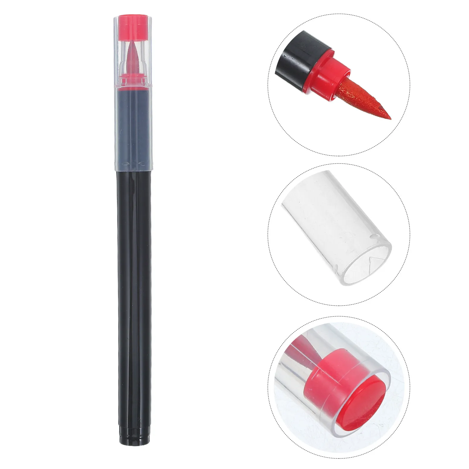 

6Pcs Granite Headstone Pen Oil-Based Waterproof Uv-Resistant Tombstone Repair Marker for Cemetery Stone Touch-Up Fine