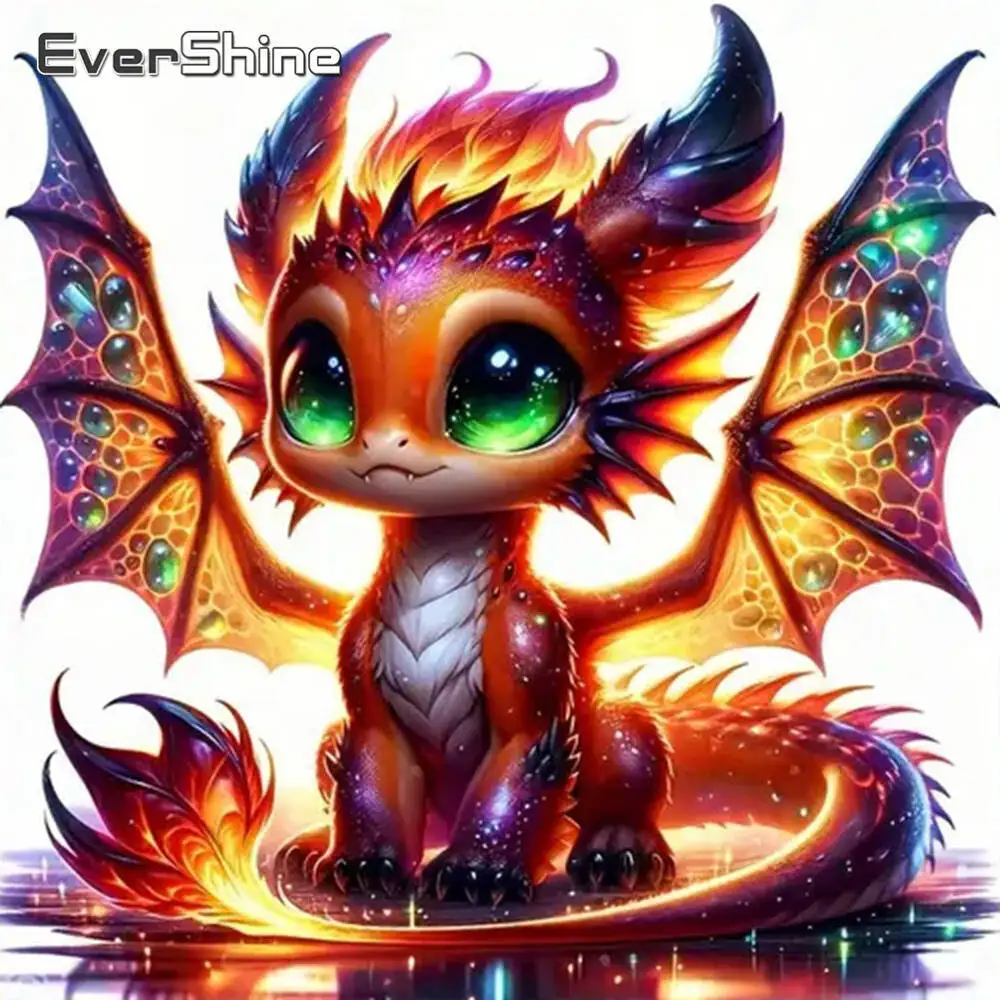 

Evershine алмазная живопись собака животное мультфильм полная квадратная круглая Алмазная мозаика для ванной комнаты DIY ремесленный комплект домашний декор