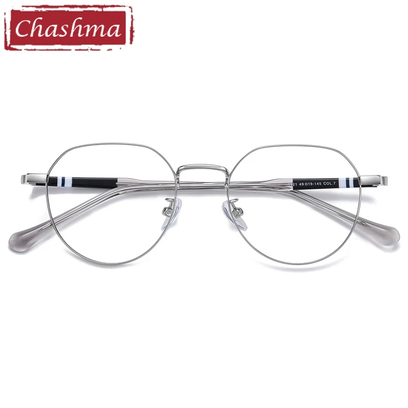 

Chashma Women Round Eyewear Frame Prescription Optical Lenses Fashion Trend Men Spectacles Anti Blue Ray Photo Gray Glasses