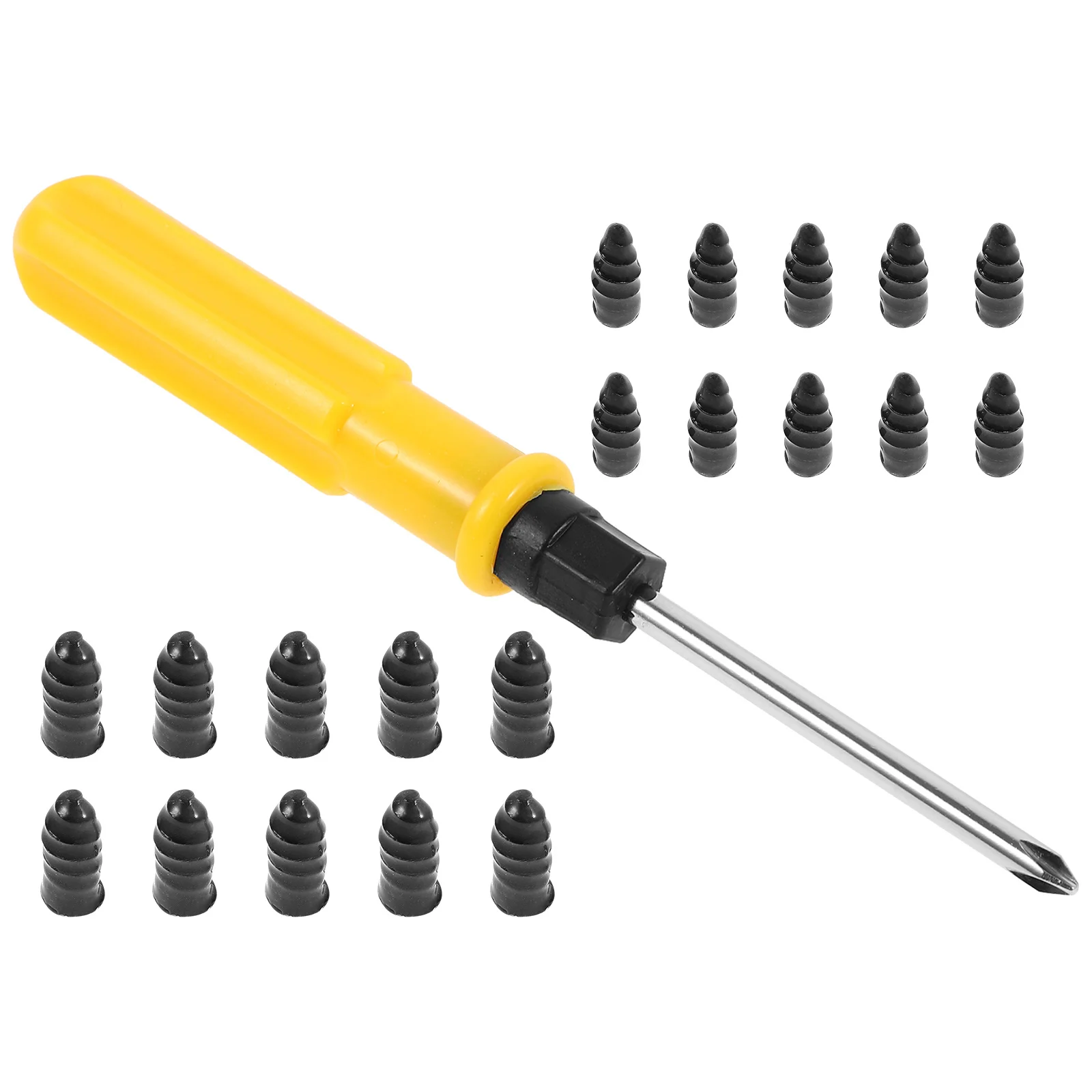 

1 set 1 Set Tool Car Puncture Repair Kit Rubber Screw Nails For Car Motorcycle Electric Bike Portable Puncture Repair Kit