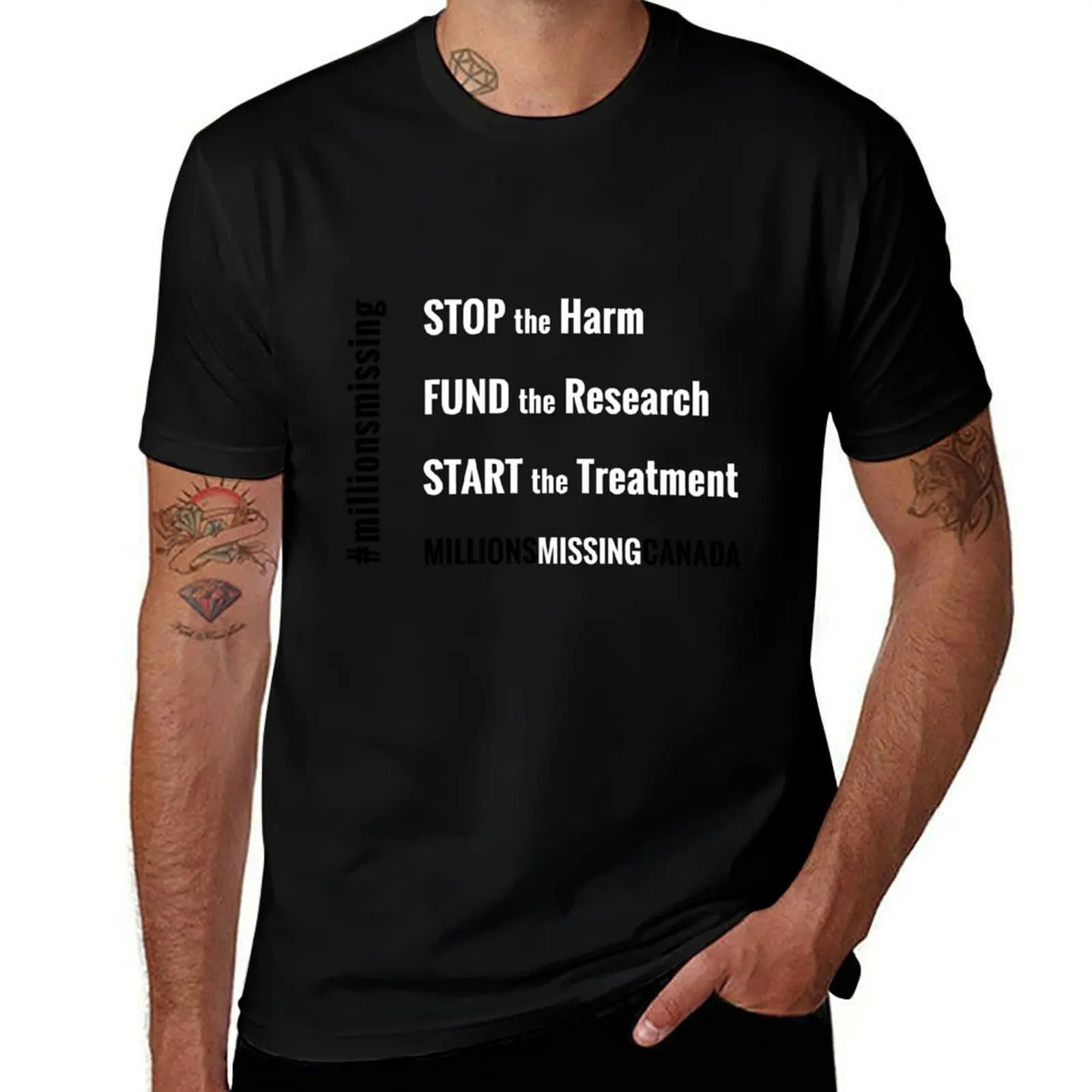 

Stop the Harm! T-Shirt funny t shirts cotton t shirt man luxury T-Shirt