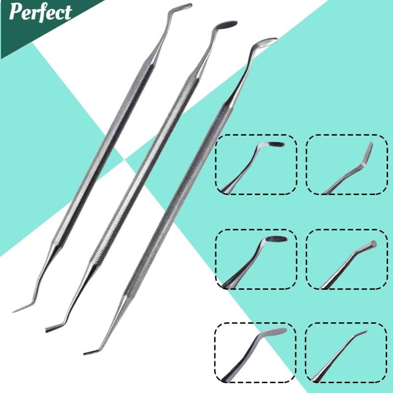 

1Pc Dental Filling Tool Restoration Spatula Double Ends Stainless Steel Composite Filling Resin Instruments