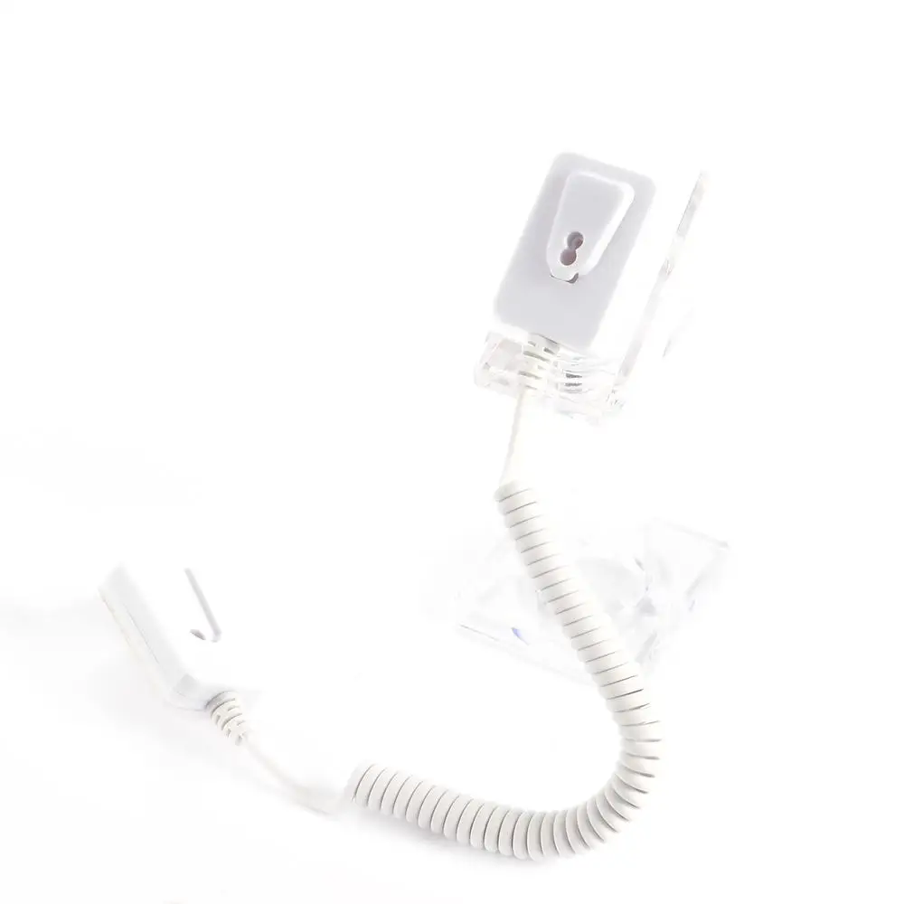 Wire Cable Cord Square-shaped Security Combination Durable Phone Base Demonstration Bracket Mobile Phone Stand Display Holder