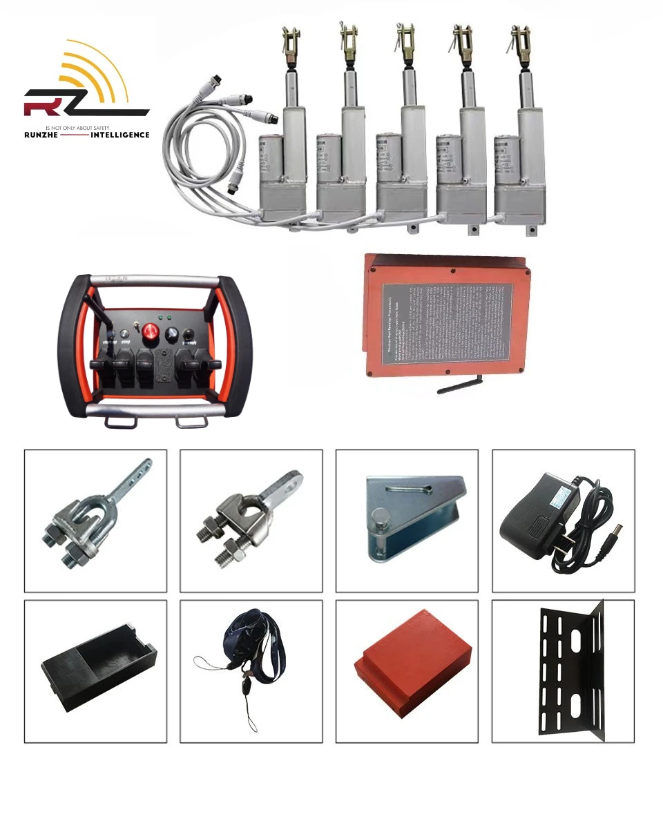 Imagem -03 - Controle Remoto sem Fio Rádio Caminhão Guindastes Escavadeira Elevadores Manipulador Guindaste Joystick