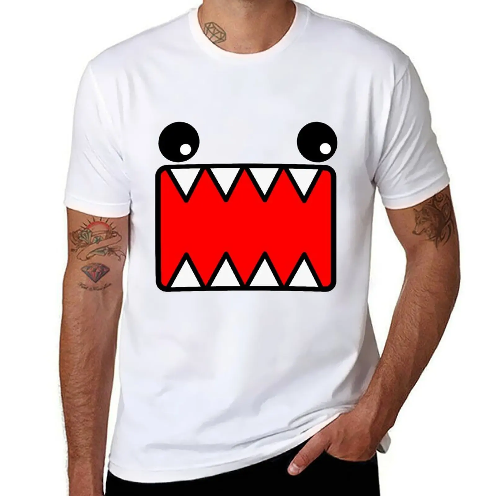 

domo T-Shirt printed t shirts for man man t shirt cotton high quality T-Shirt