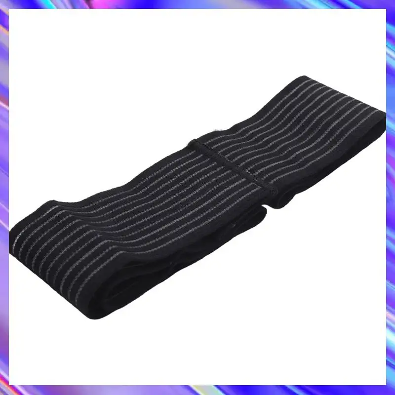 

L71A 5X удлиненный эластичный наколенник, компрессионный бандаж, поддерживающий эластичный компрессионный бандаж для колена, обертывания