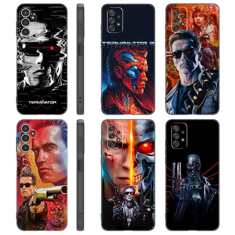 Arnold Schwarzenegger Terminator Phone Case For Samsung A13 A22 A24 A32 A71 4G A33 A34 A35 A52 A53 A12 A14 A23 A31 A50 A51 A72