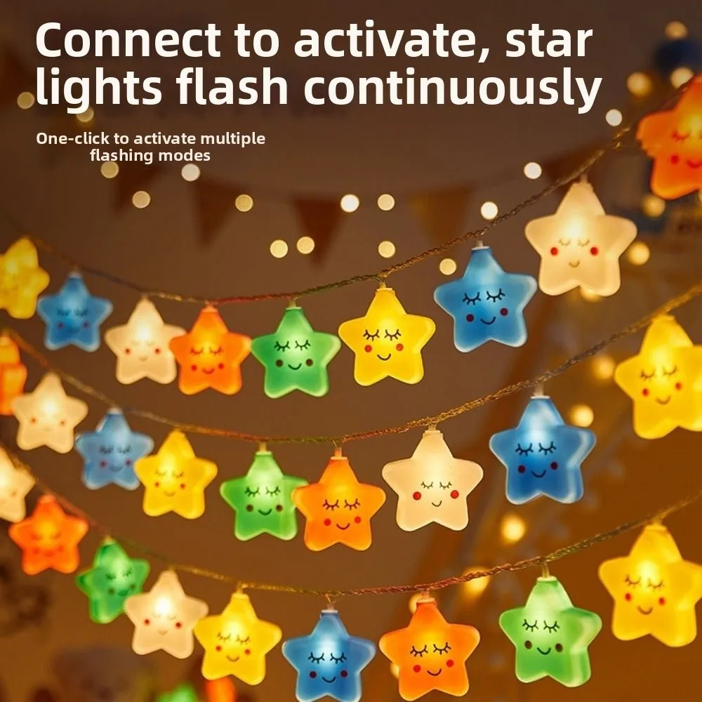 سحابة LED سلسلة أضواء مقاوم للماء الإبداعية كرة السلة أضواء الزخرفية القط الكفوف فريد جو ضوء التخييم ديكور #3