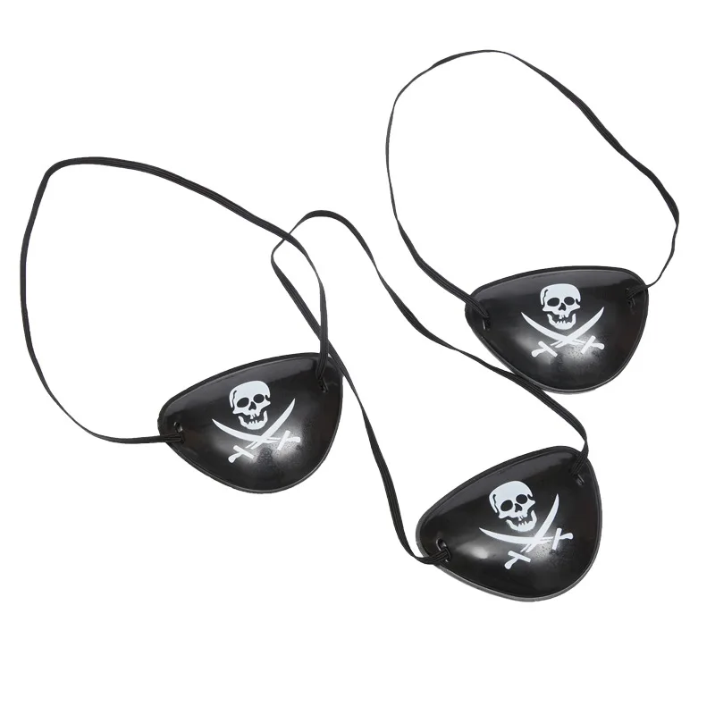 

Halloween Pirate Eyemask Ball Props Toys Dress Up Supplies Funny Toys for Boys m