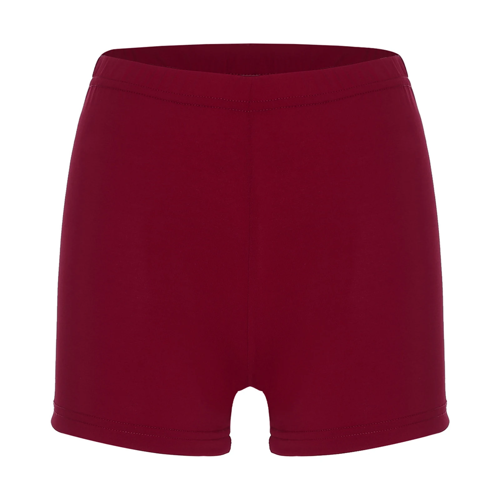 Women Elegant Latin Dance Dress with Safety Shorts Half Sleeve Ruffled Trim with Side Drawstring Dress Belly Latin Dancewear