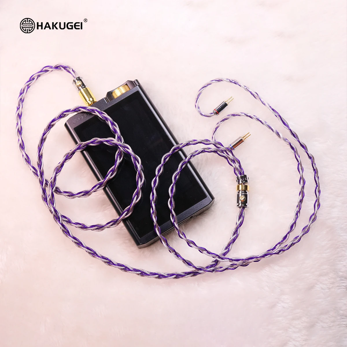 HAKUGEI Ziwei Star. Silver-Plated OCC Hybrid Headphone Upgrade Cable, HiFi, 3.5/4.4/2.5mm Connectors