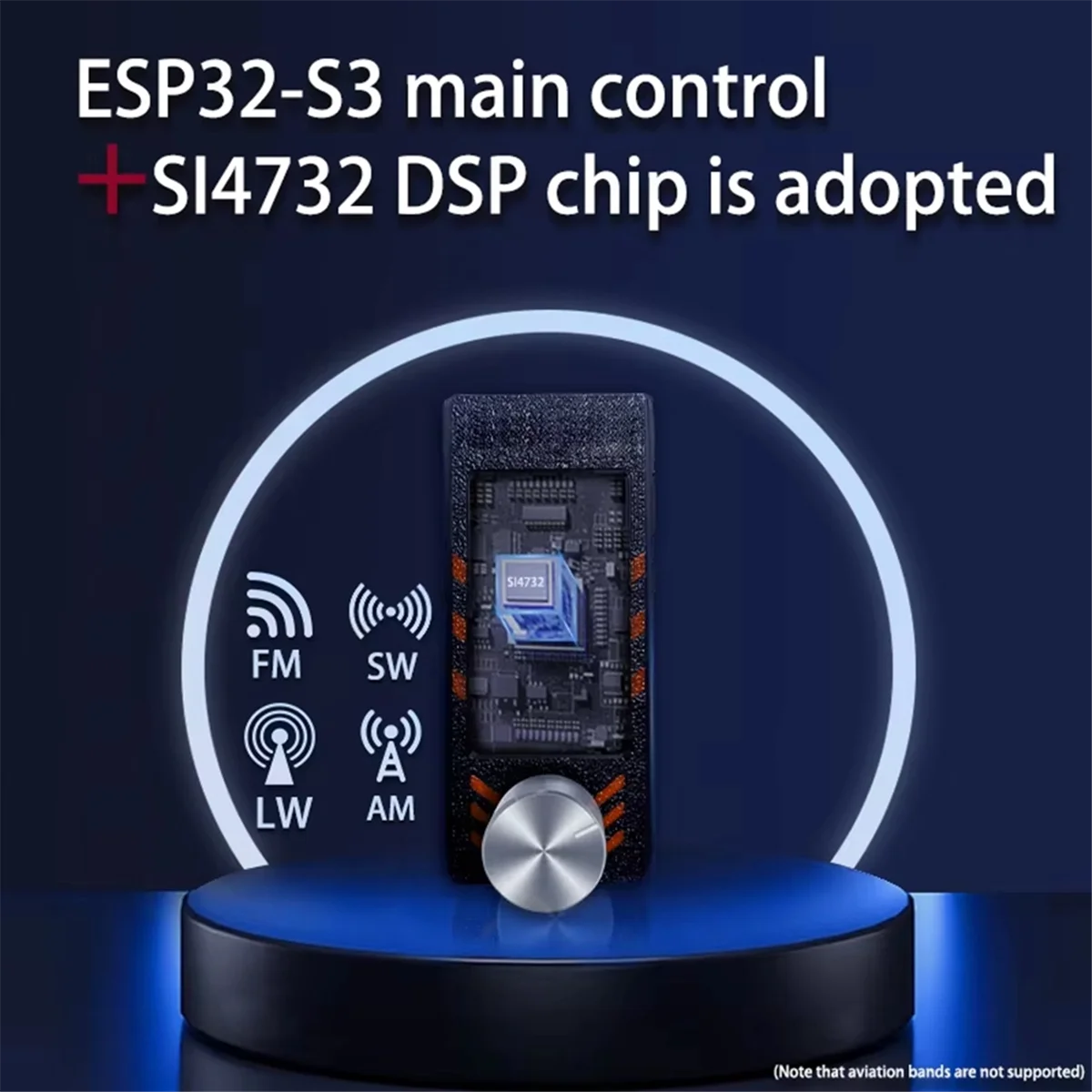 

ABNJ Upgraded 0.5-108Mhz Version ATS MINI PRO SI4732 Full Band Radio, Pocket Receiver, FM AM MW SW SSB, V1.01 ESP32-S3 B