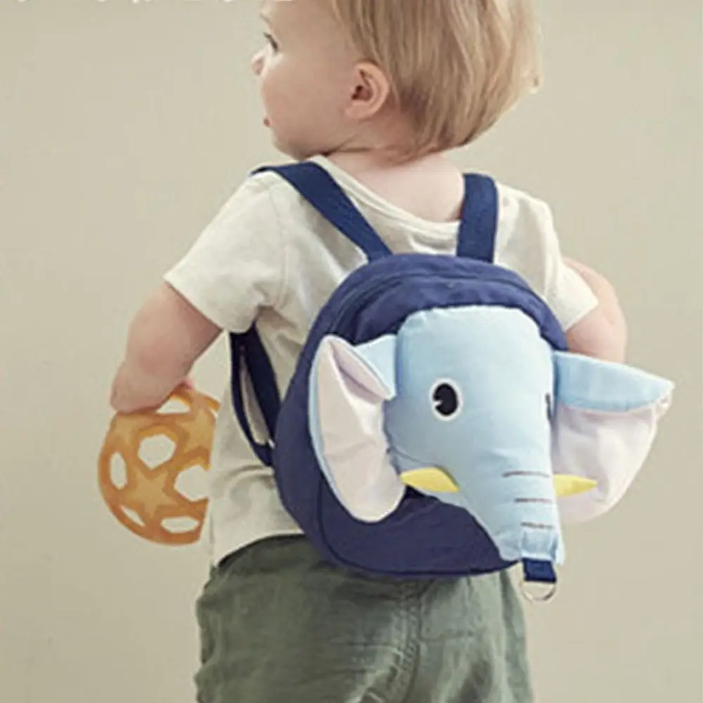 Elephant Bag Traveling Outdoor Canvas Non-slip Kids Leash Children Harness Toddler Walking Bag Strap Baby Walking Harness