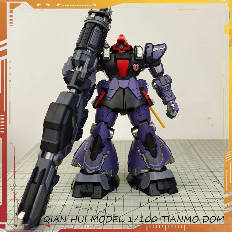 

Модель QIANHUI MG Tianmo MS-09R Rick Dom, экшн-фигурка, масштаб 1/100, сборная модель, комплект U.C.0079, аниме-фигурки, подарок на день рождения