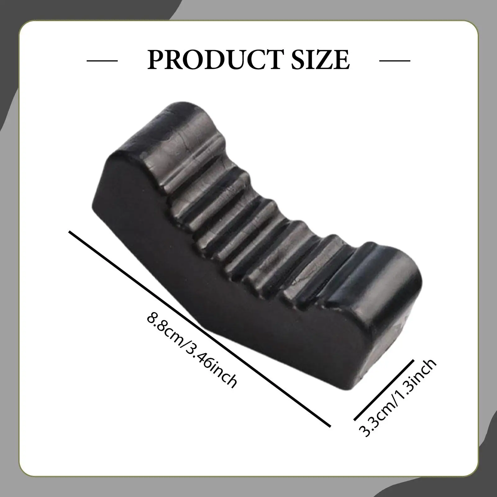 2 Stück Jack Stand Pads Pinch Weld Side Frame Rail Protector Floor Jack Pad