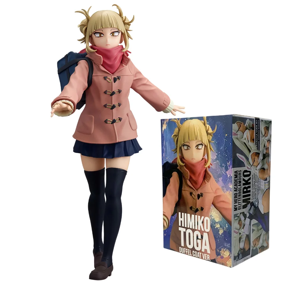 18 cm My Hero Academia Anime-Figur Himiko Toga Glitter & Glamours Duffel Coat Serie Actionfigur PVC-Sammlermodell Spielzeug Geschenk – Detail 1