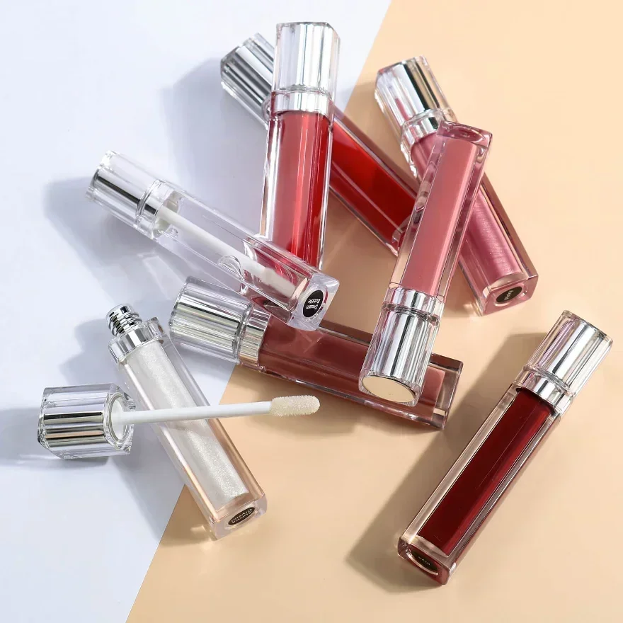 No Logo Waterproof Glossy Lipgloss 147 Colors Shimmer Wholesale High Quality Vegan Glossy Lip Gloss