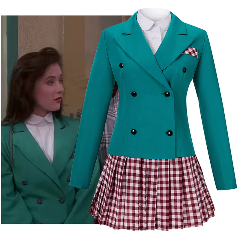 Movie Heathers Anime Heather Mcnamara Cosplay Costume Suit The Musical Rock Uniform for Girl Carnival Stage Halloween Clothes