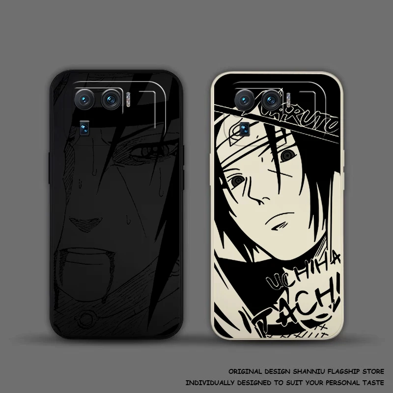 Anime A-Akatsukis Itachis For Xiaomi Mi 13 Mi 12 12s Mi 11 11T 10T 10S 10 Pro Ultra Lite Phone Case Soft Liquid Silicone Cover