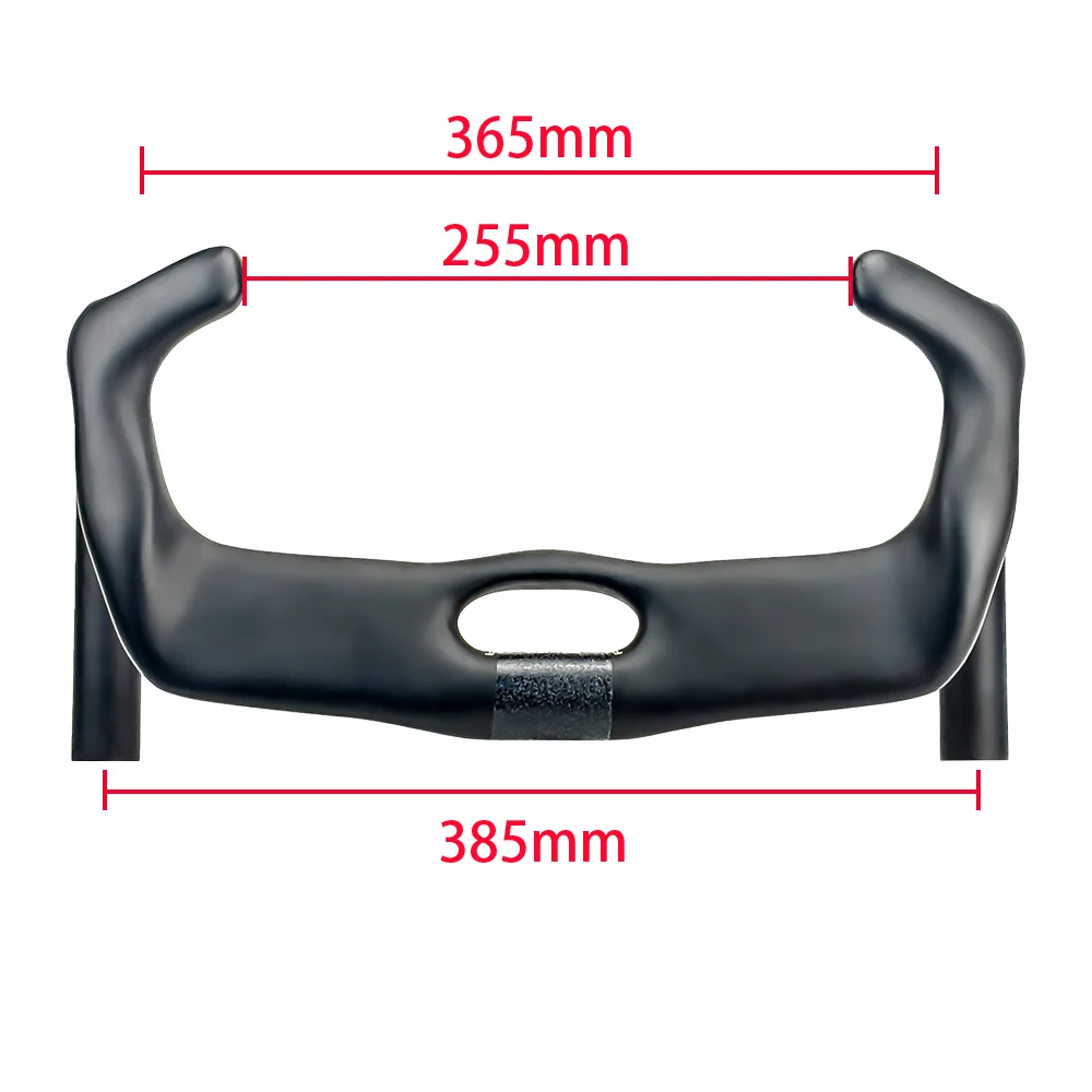BALUGOE Carbon Fiber Track Cycling Handle Sprint Match Bicycle