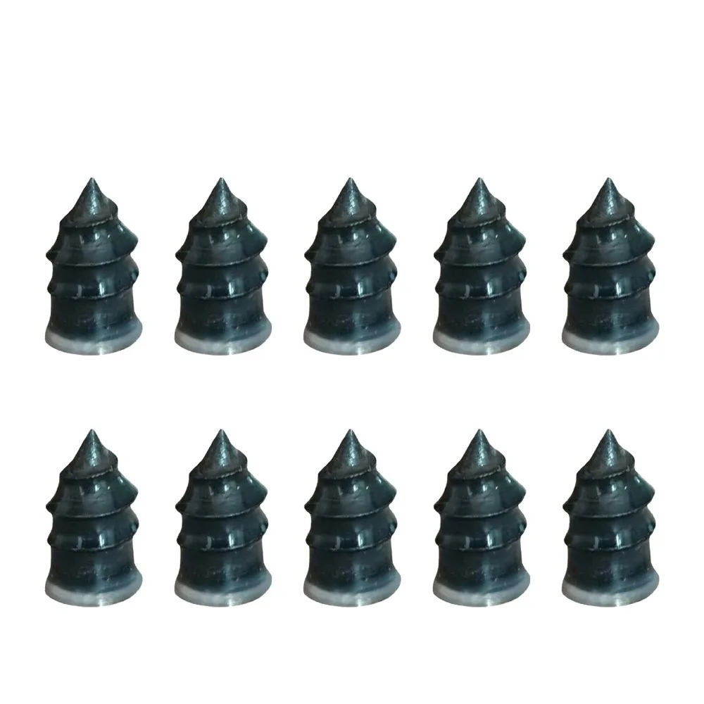 10PCS Small / Large Size Tire Repair Nail Rubber Self Tapping Repair Screw Screw Type High Temperature Resistant