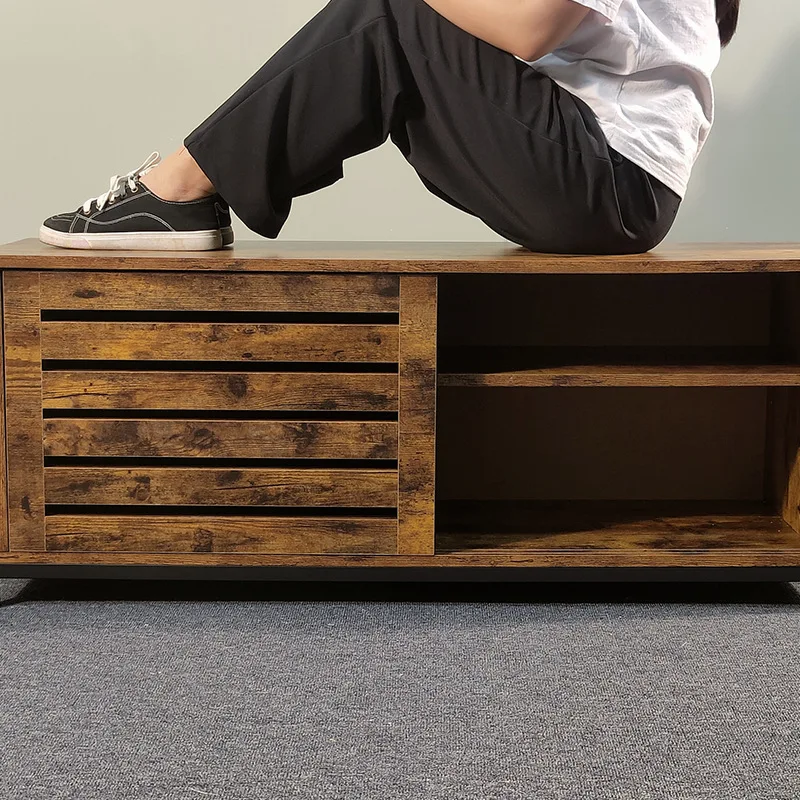 Schuhschrank für den Eingangsbereich, Schuhschrank mit großer Kapazität, Aufbewahrungsschrank für Schlafzimmer und Wohnzimmer, multifunktional.