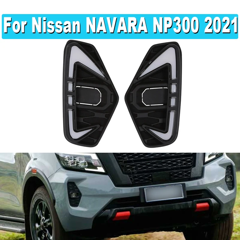 

A Pair Of Car Streamer Lights For Nissan NAVARA NP300 2021 Fog Lights Fog Lights, Daytime Running Lights Turn Signals