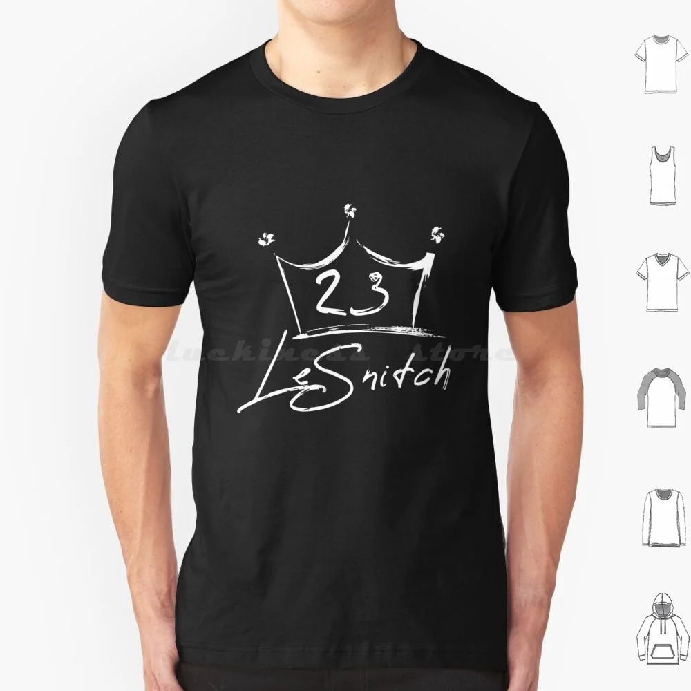 Crown Lesnitch King 23 T Shirt Big Size 100% Cotton Woke Anti Woke Political Cancel Culture Anti Stay Woke Politics Not Woke