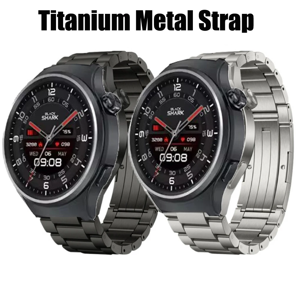 

Titanium Metal Strap for Black Shark A3 Luxury Business Bracelet Wristband Ultimate Link Bracelet for Black Shark A3 Band