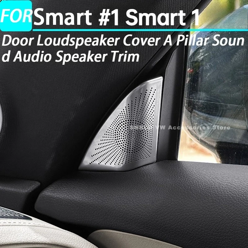 

Car Door Loudspeaker Cover A Pillar Sound Audio Speaker Trim for Smart #1 Smart 1 Interior Accessories 2025