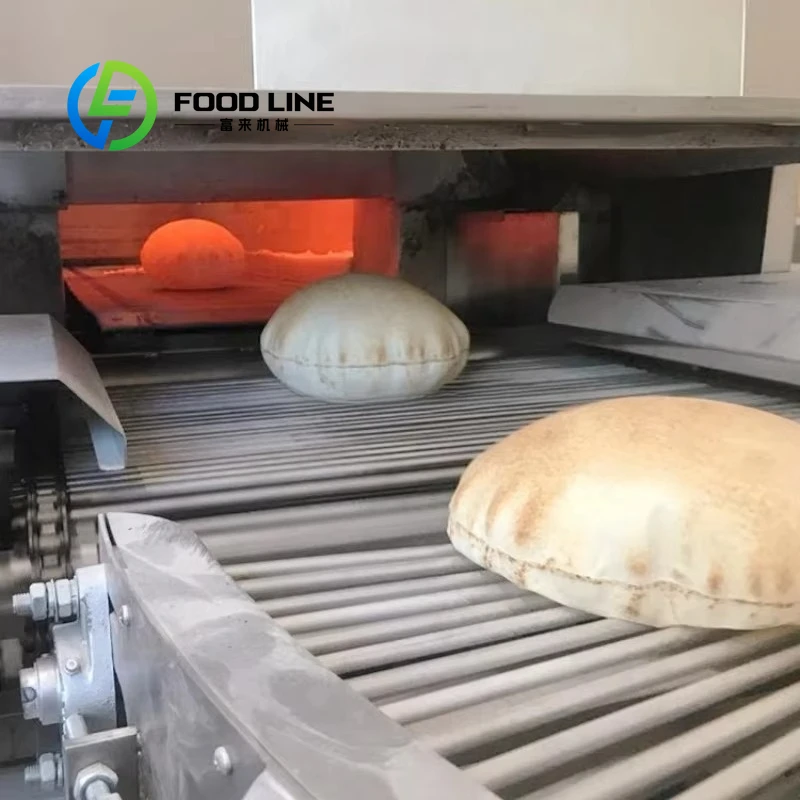Horno eléctrico comercial automático árabe para hacer túnel de pan plano Pita Roti Chapati Naan, máquina para hacer panqueques Pita, precio