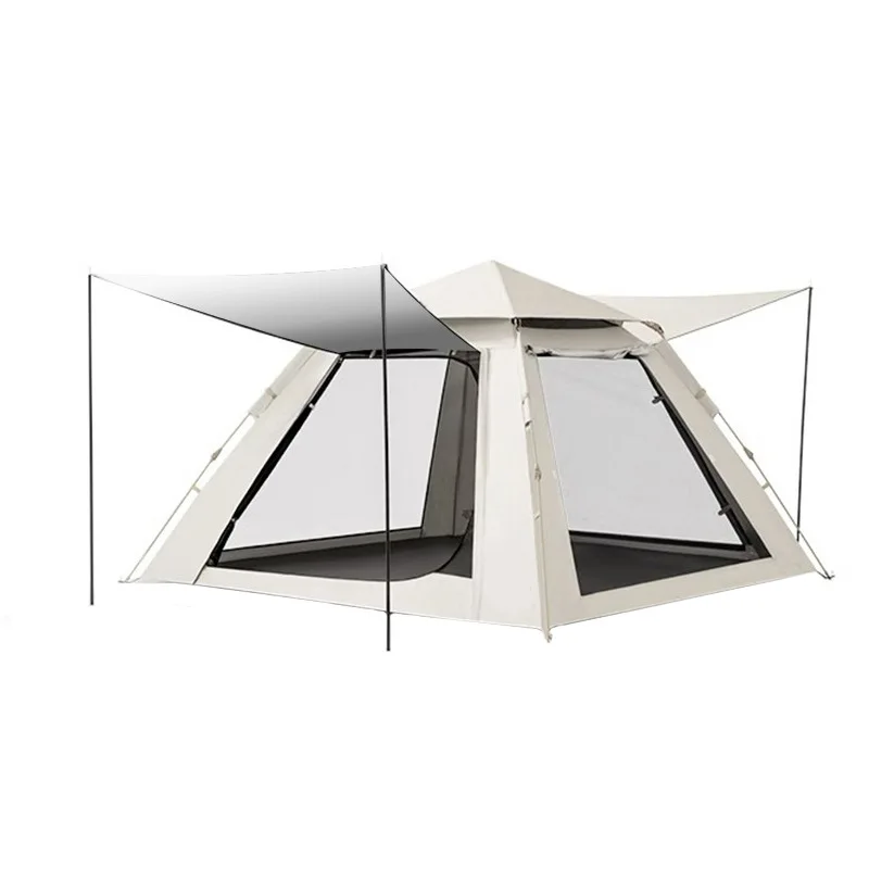 

Tent outdoor folding portable camping overnight rainproof thickened camping equipment full set of automatic field quick account